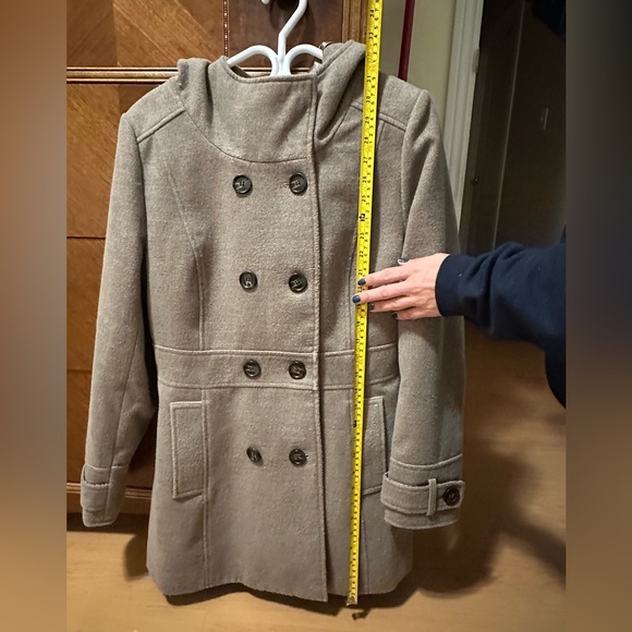 Gray fall/winter pea coat from Eclipse - Picture 10 of 11